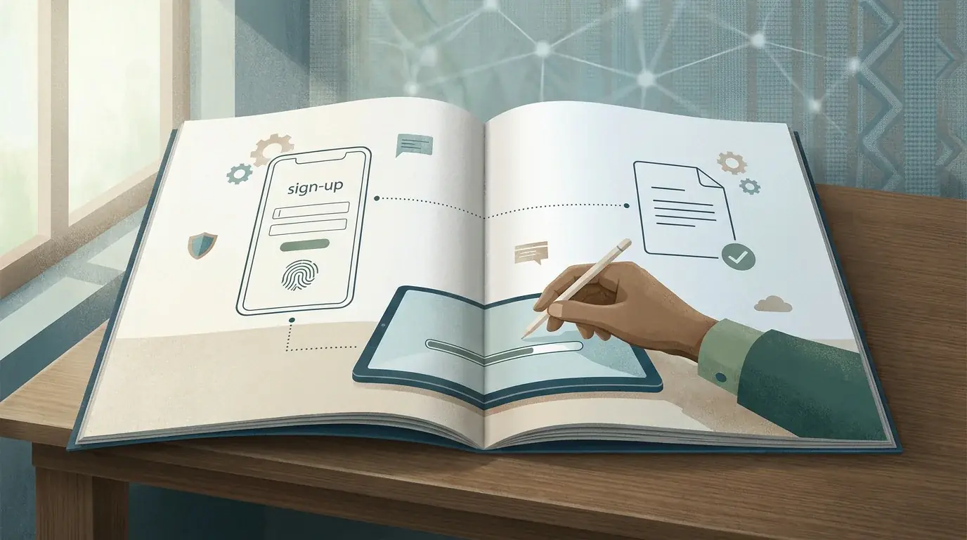 Editorial illustration for CHEXX Registration and KYC
